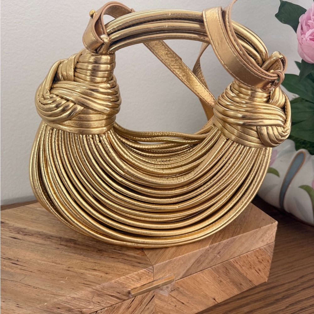 Elegant Gold Women's Bag